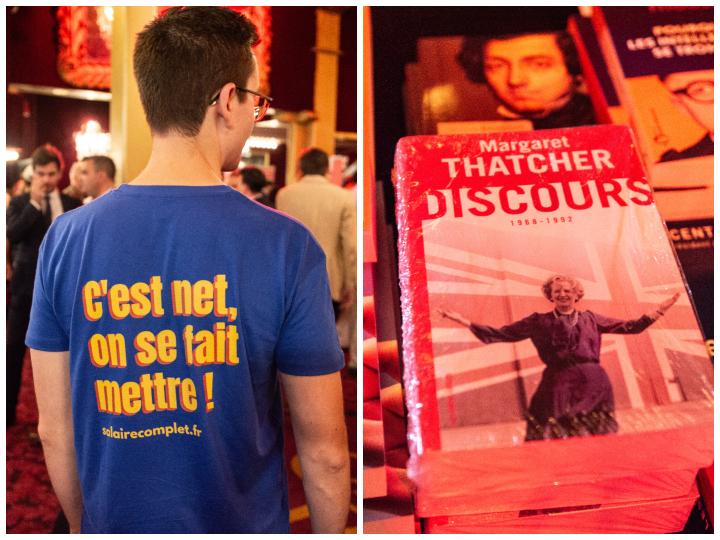 Peu de fans des cotisations sociales à cette soirée