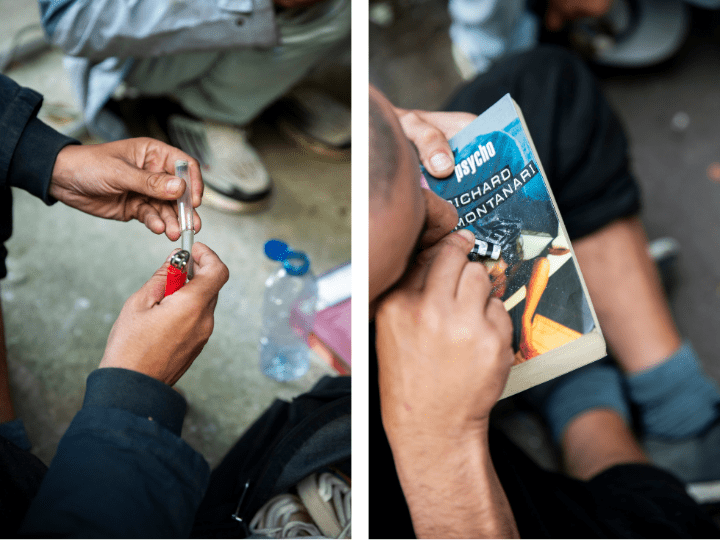 Pour subvenir à leurs besoins, certains usagers se lancent dans le deal de dope