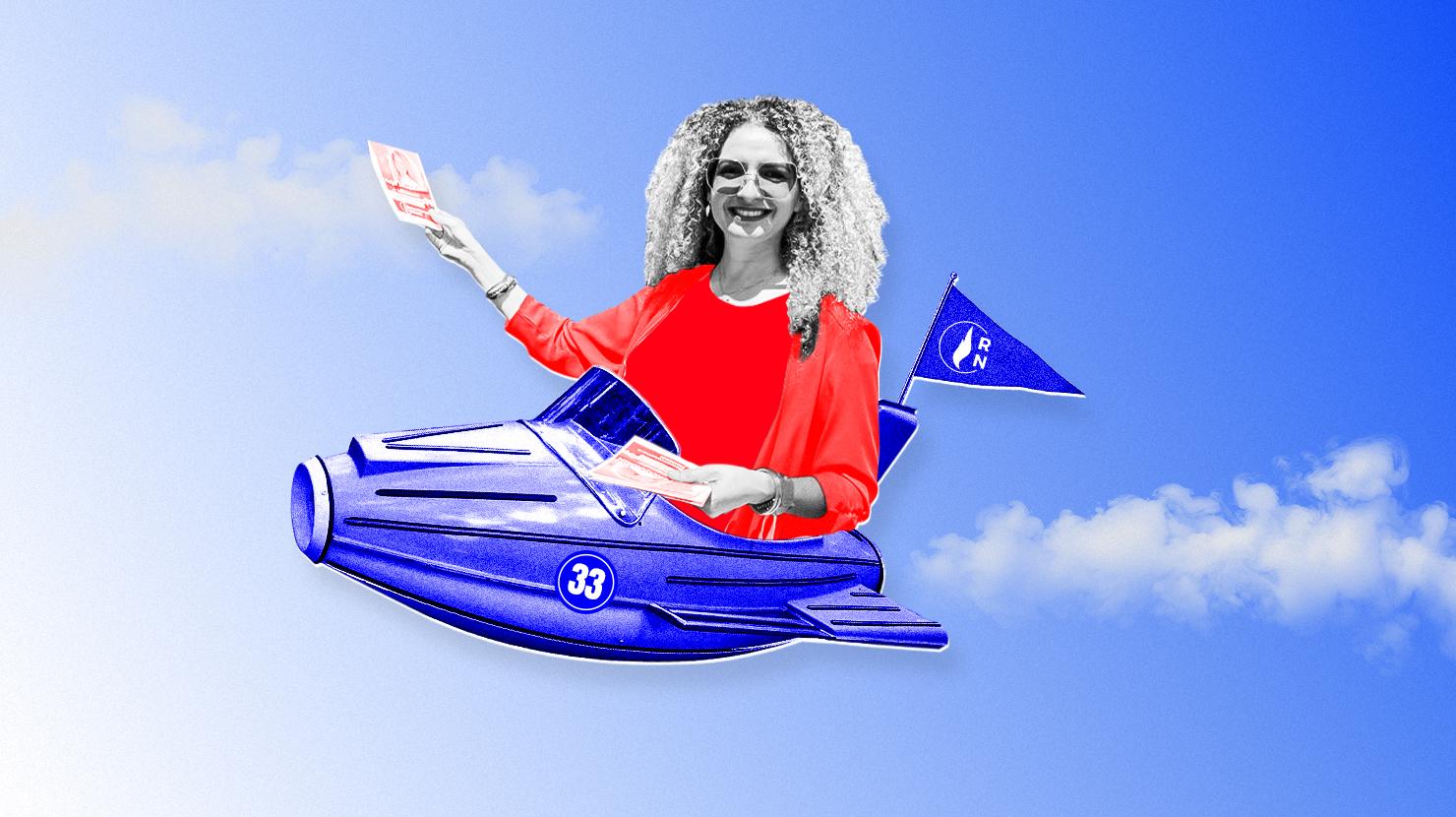 Hager Jacquemin, candidate RN aux législatives soupçonnée d’avoir gonflé ses frais kilométriques 