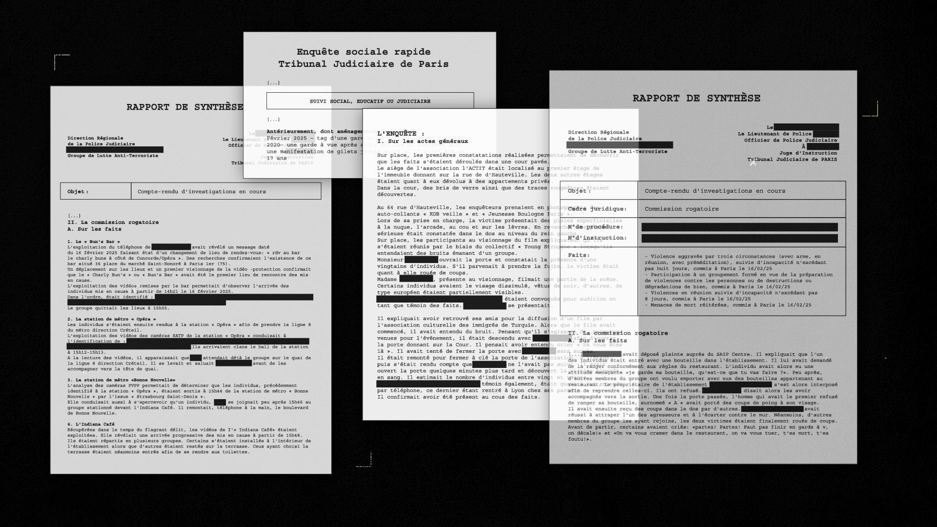 StreetPress s'est procuré différents documents judiciaires sur cette attaque