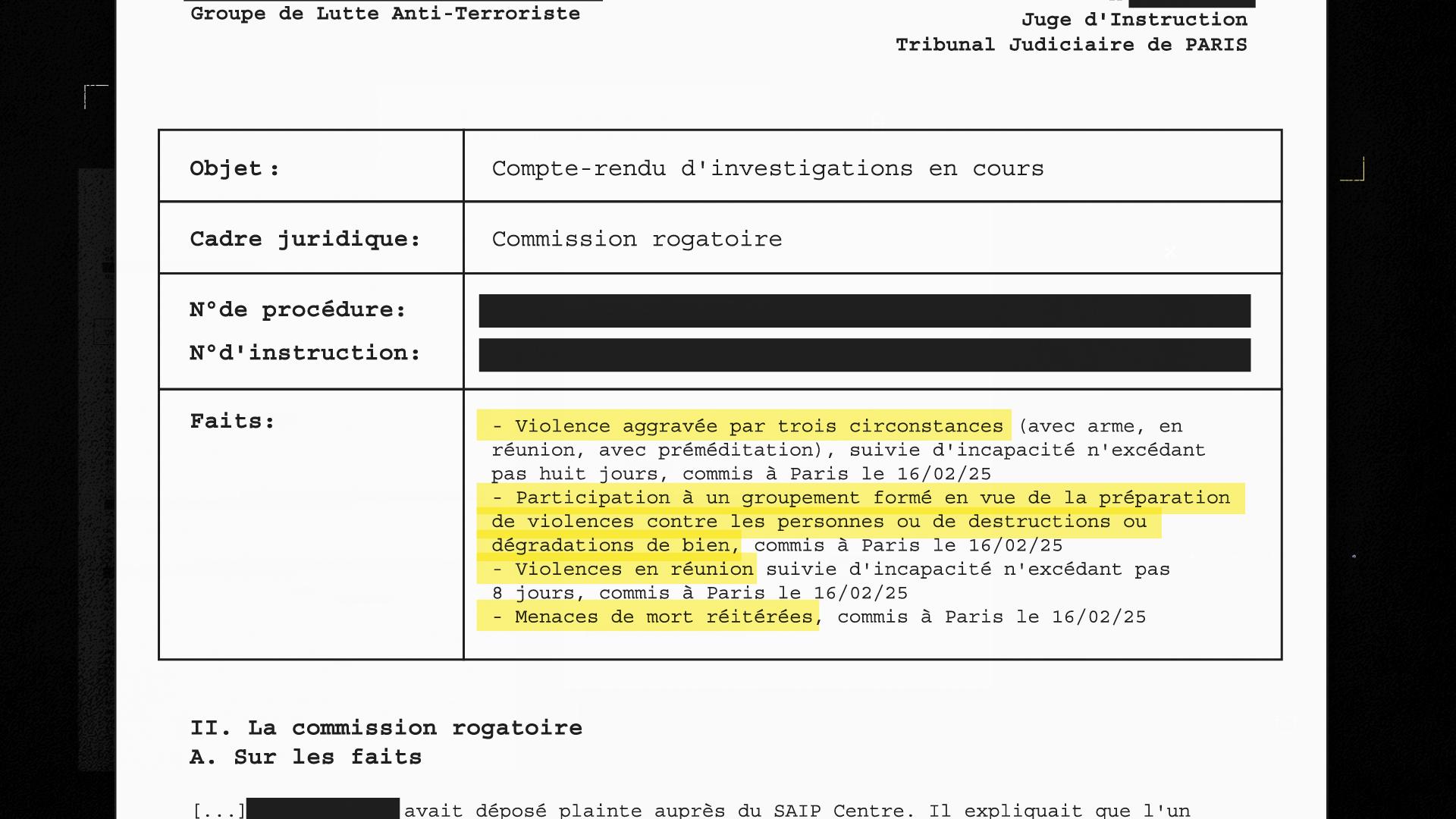 Dans ce dossier, 15 personnes sont actuellement mises en examen, l’enquête est toujours en cours