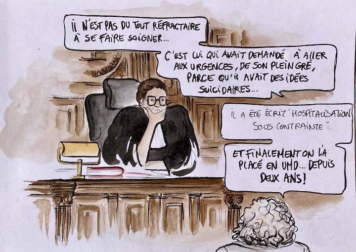 Selon sa mère, Thomas n'est « pas du tout réfractaire à se faire soigner ».