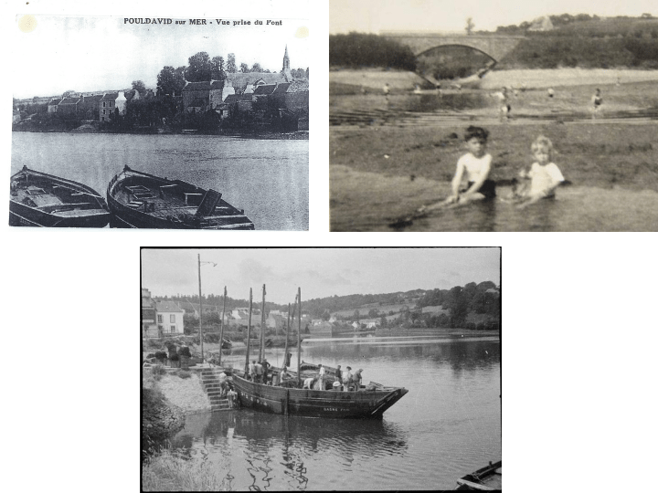 Images d'archives rassemblées par l'association de quartier Dahut