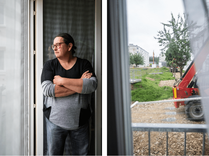 Isabelle Georges habite depuis 2023 les HLM de Pouldavid