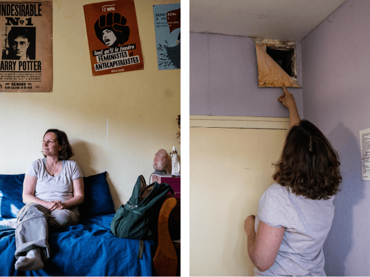 Séverine Le Quéméner habite depuis dix ans les HLM de Pouldavid