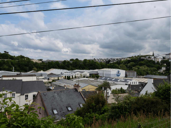 Dans les années 1960, un pôle industriel a vu le jour à Pouldavid et notamment l'usine de poisson Petit Navire