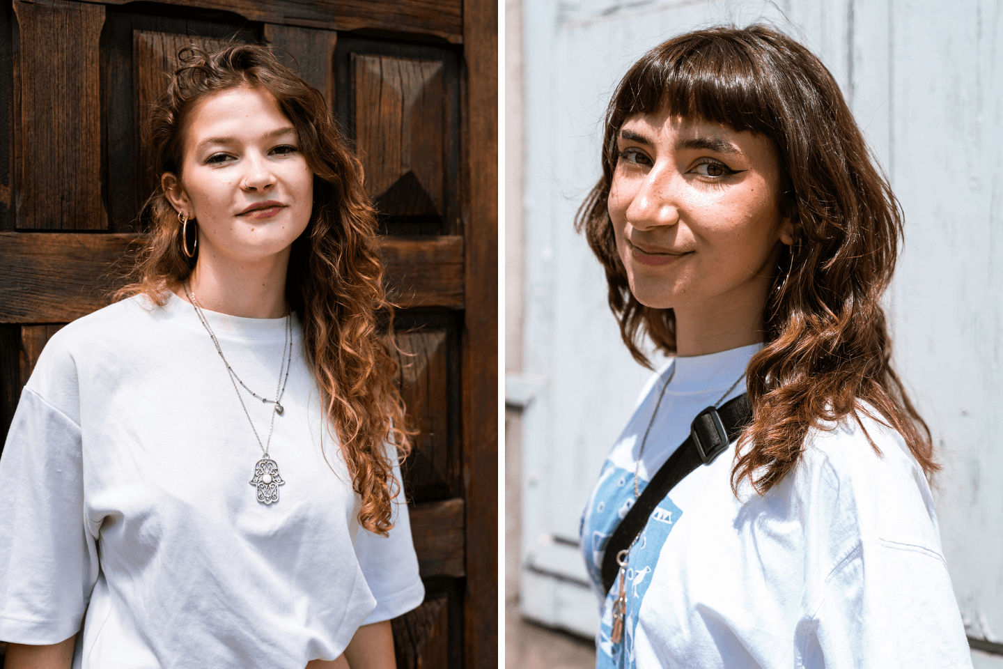 Polly et Zoé, les futures étudiantes.