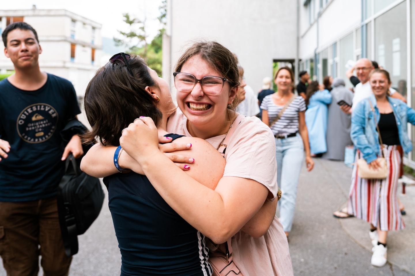 Alors qu'elle n'y croyait pas, Carole décroche le bac.