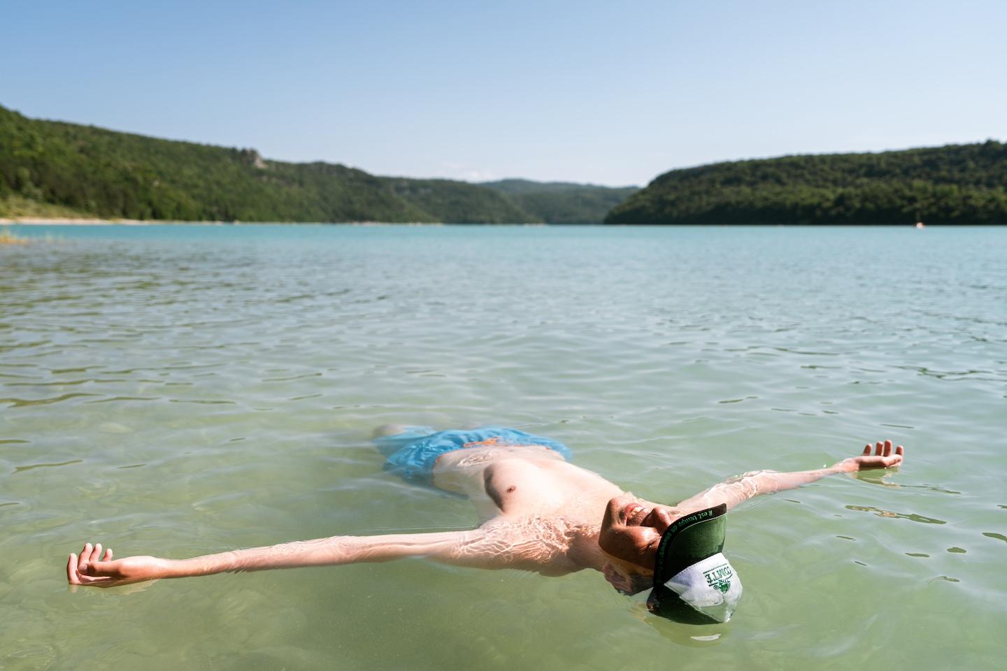 Se baigner au pays du comté.