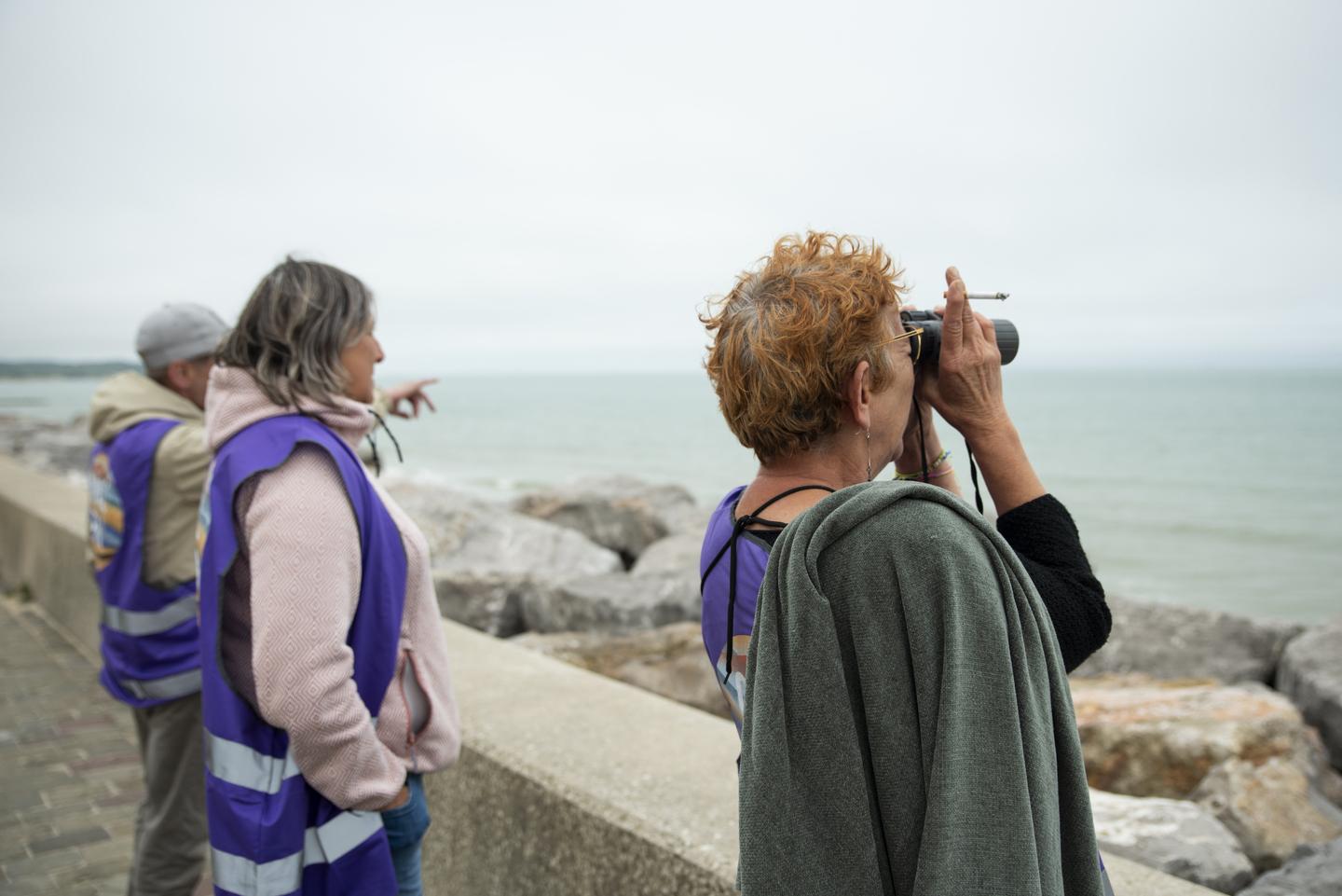 Chaque semaine, Opal'Exil organise des maraudes le long de la côte entre Boulogne-sur-Mer et Dunkerque