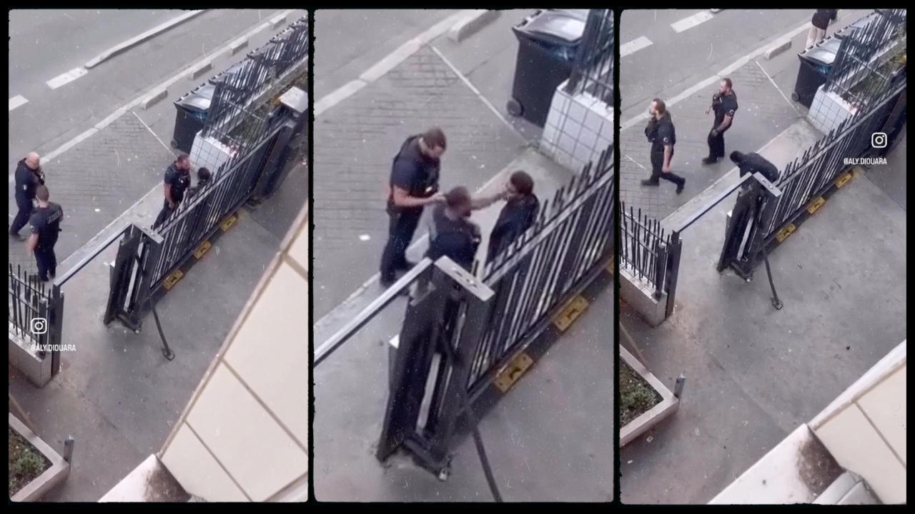 À La plaine Saint-Denis, un policier gifle un jeune puis lui crache au visage