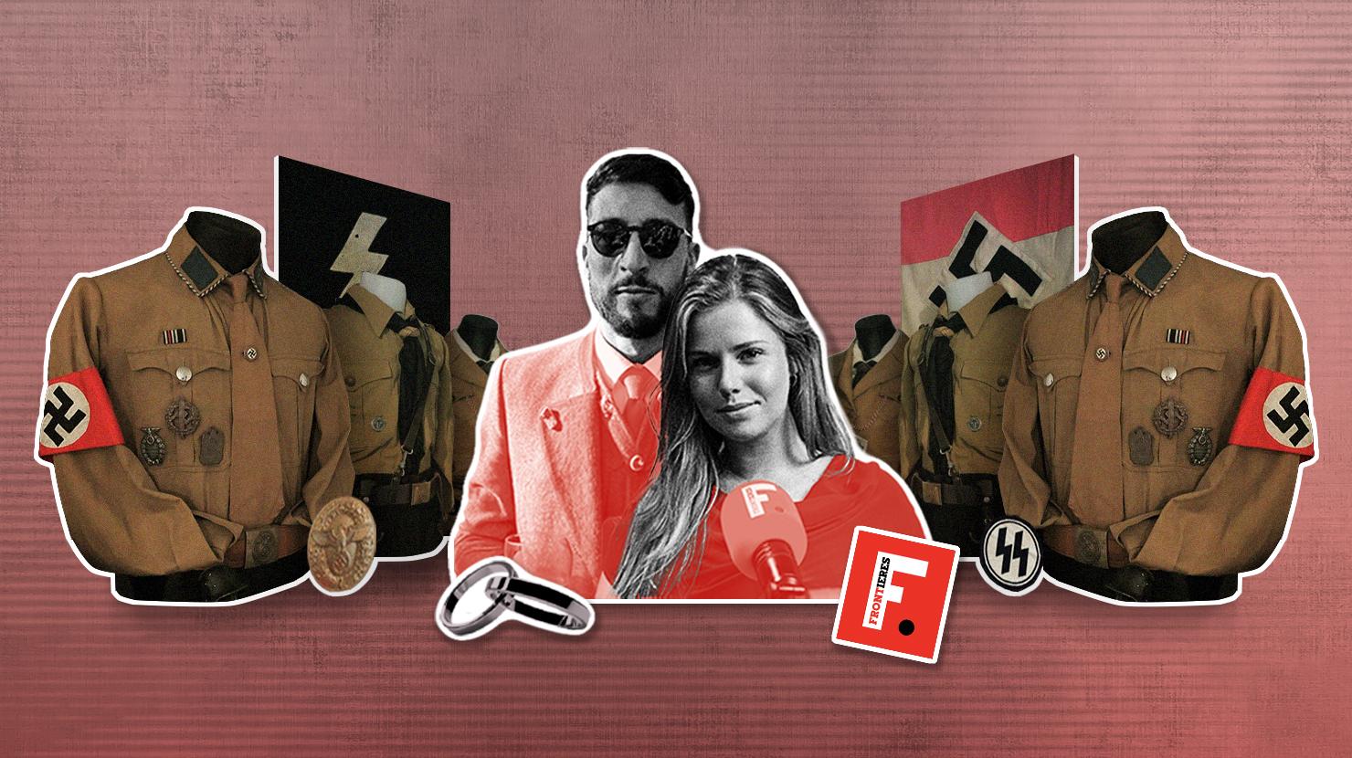 Le fiancé fan du IIIe Reich de Louise Morice, l’égérie du média « Frontières »