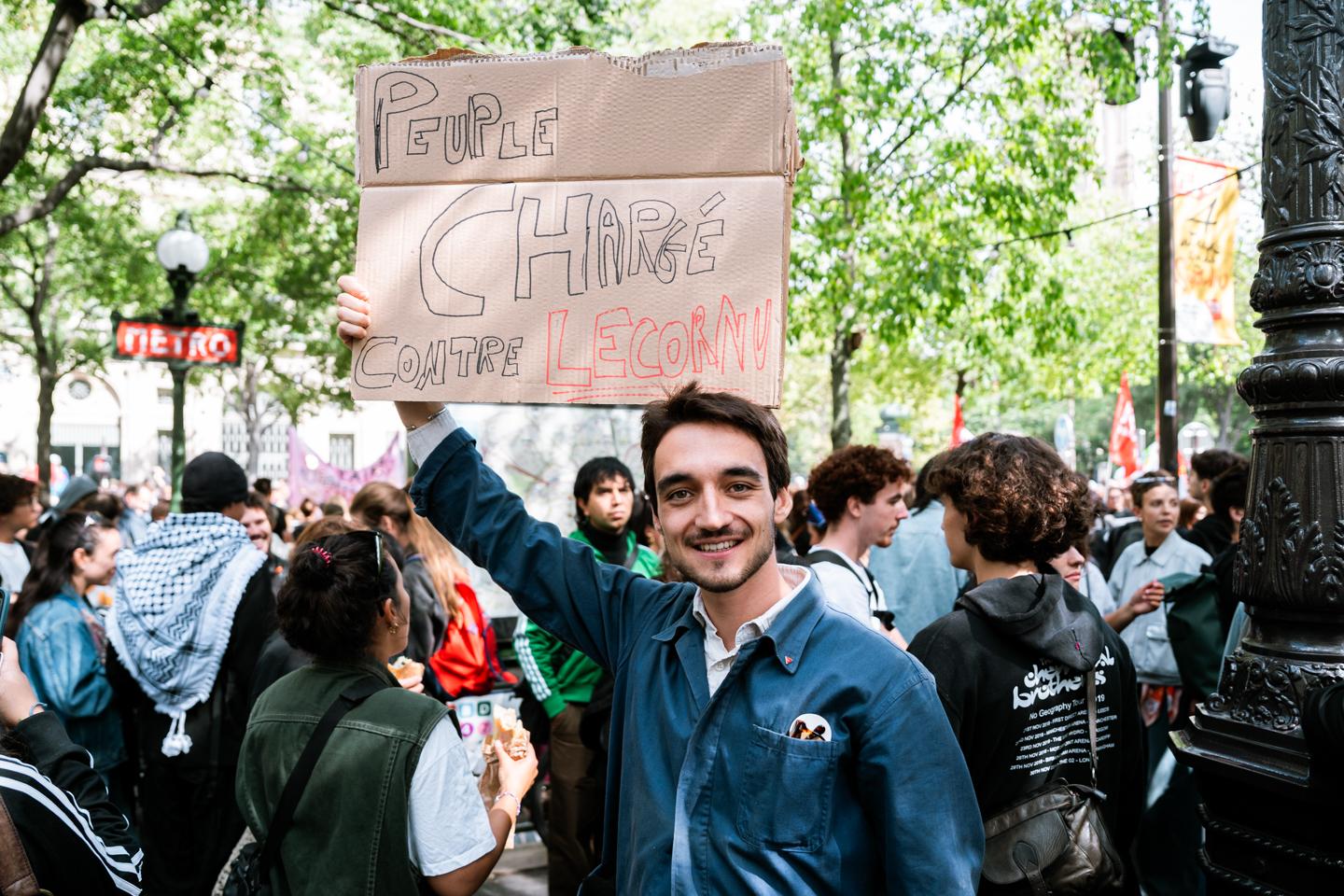 Arsène est étudiant en sciences politiques