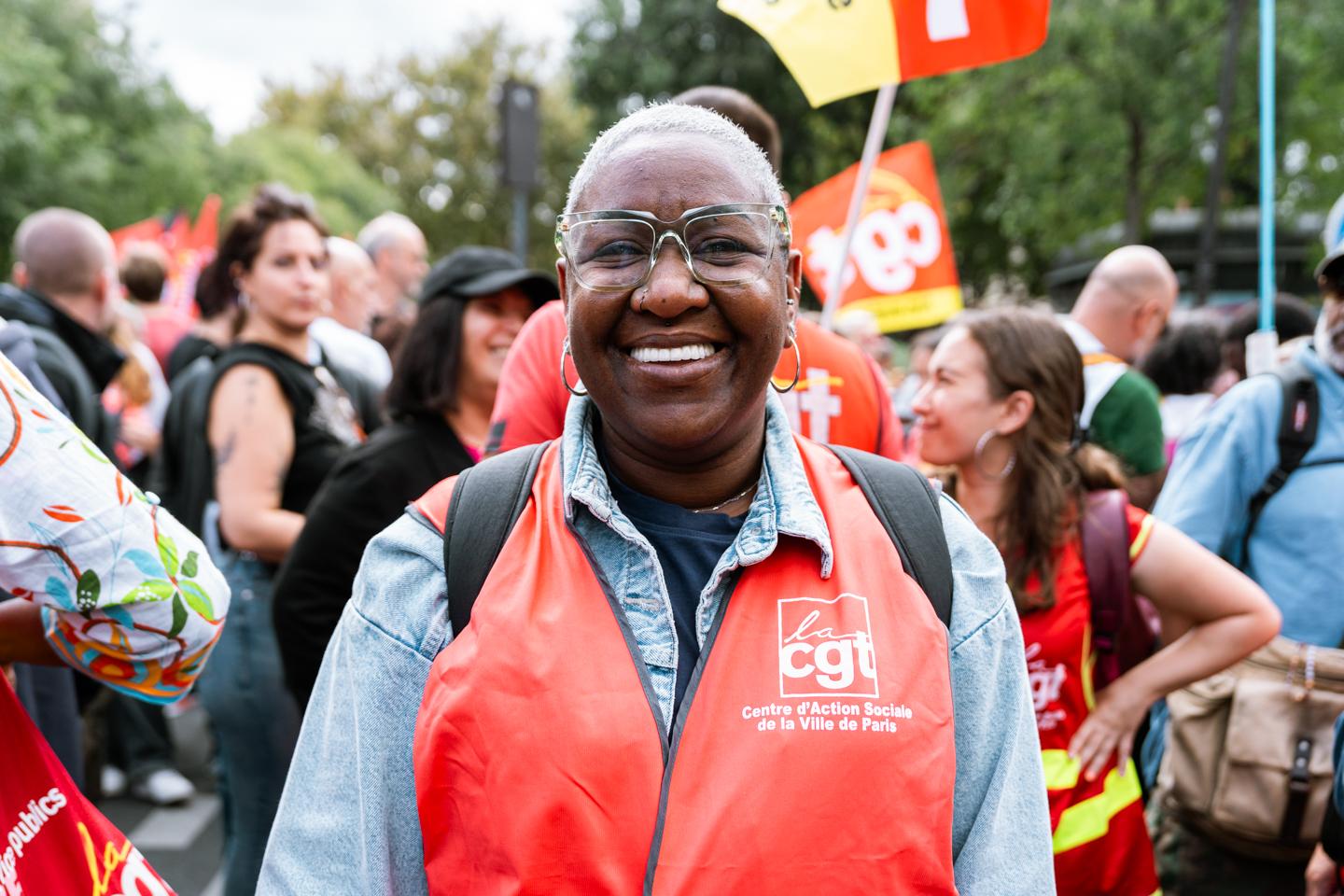 Alexandra est aide à domicile