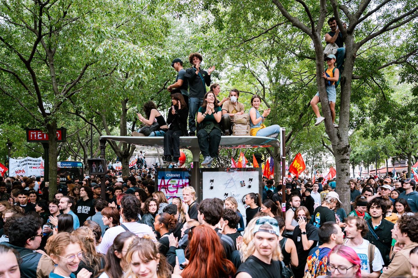  À l’occasion du mouvement national Bloquons tout, ce 10 septembre, StreetPress est allé à la rencontre des manifestants