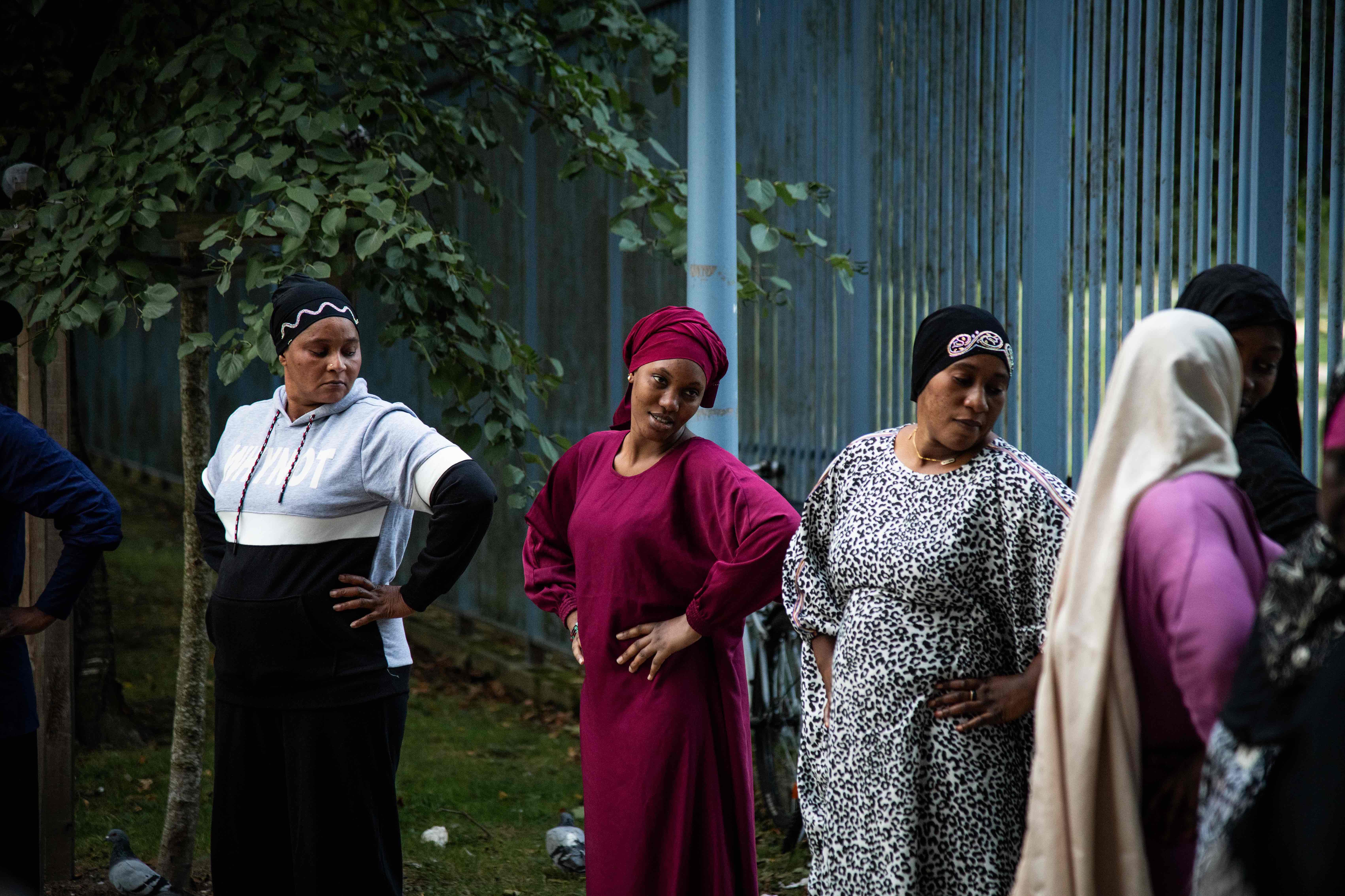 L'une d'entre elles se charge d'envoyer un message sur le groupe WhatsApp « pour rappeler l'horaire de la séance »