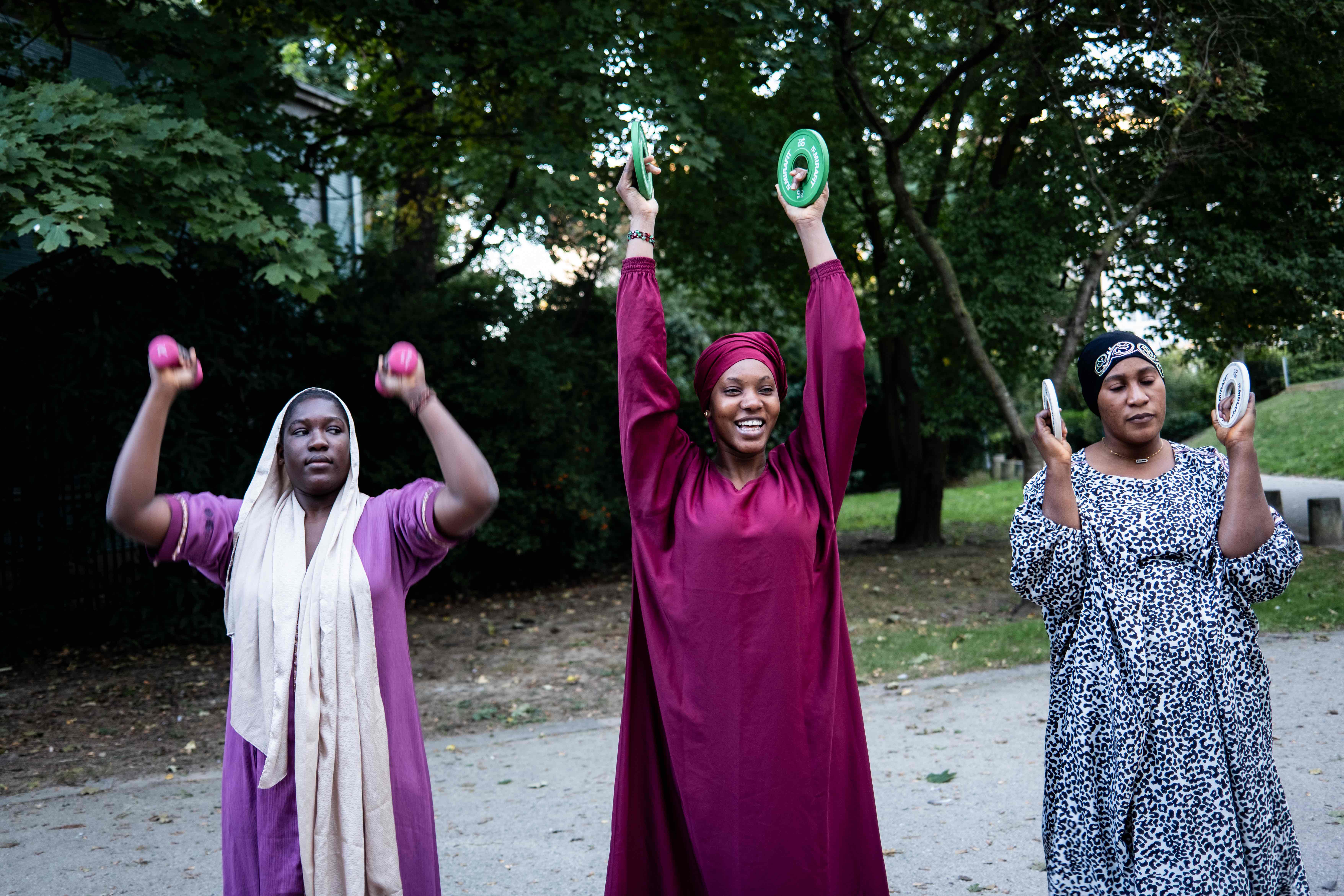 Et cela depuis près d'un mois, à raison d'une séance par semaine