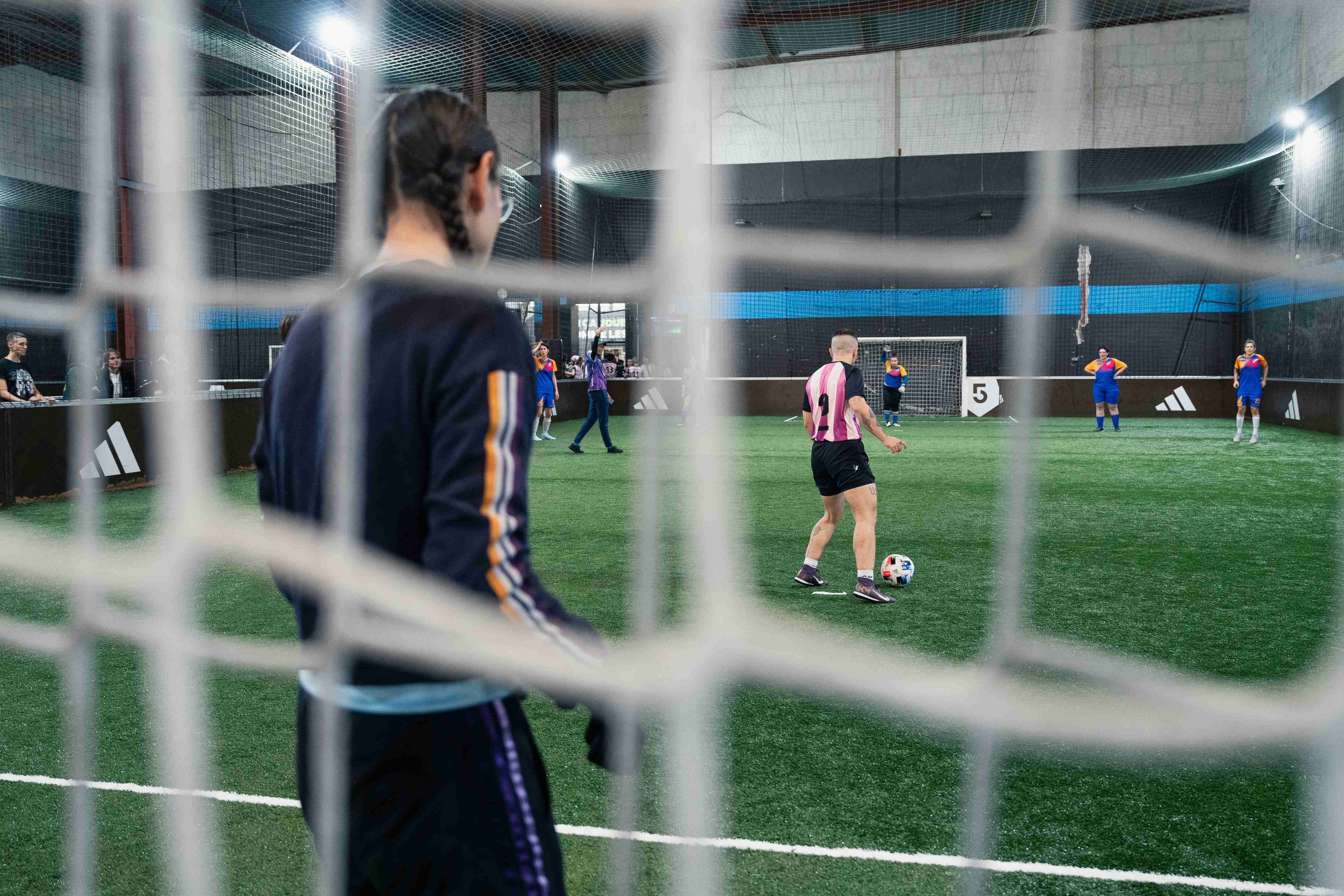 Pour la première année, l'équipe de personnes trans, Transversale, est accueillie.