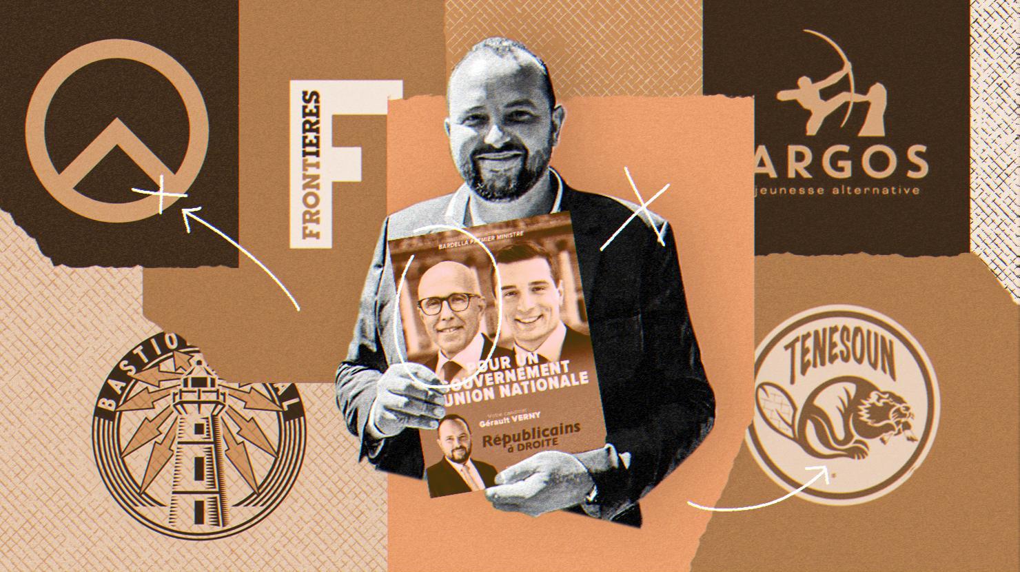 Néofascistes condamnés, identitaires racistes : les petites mains de la campagne de Gérault Verny, député ciottiste