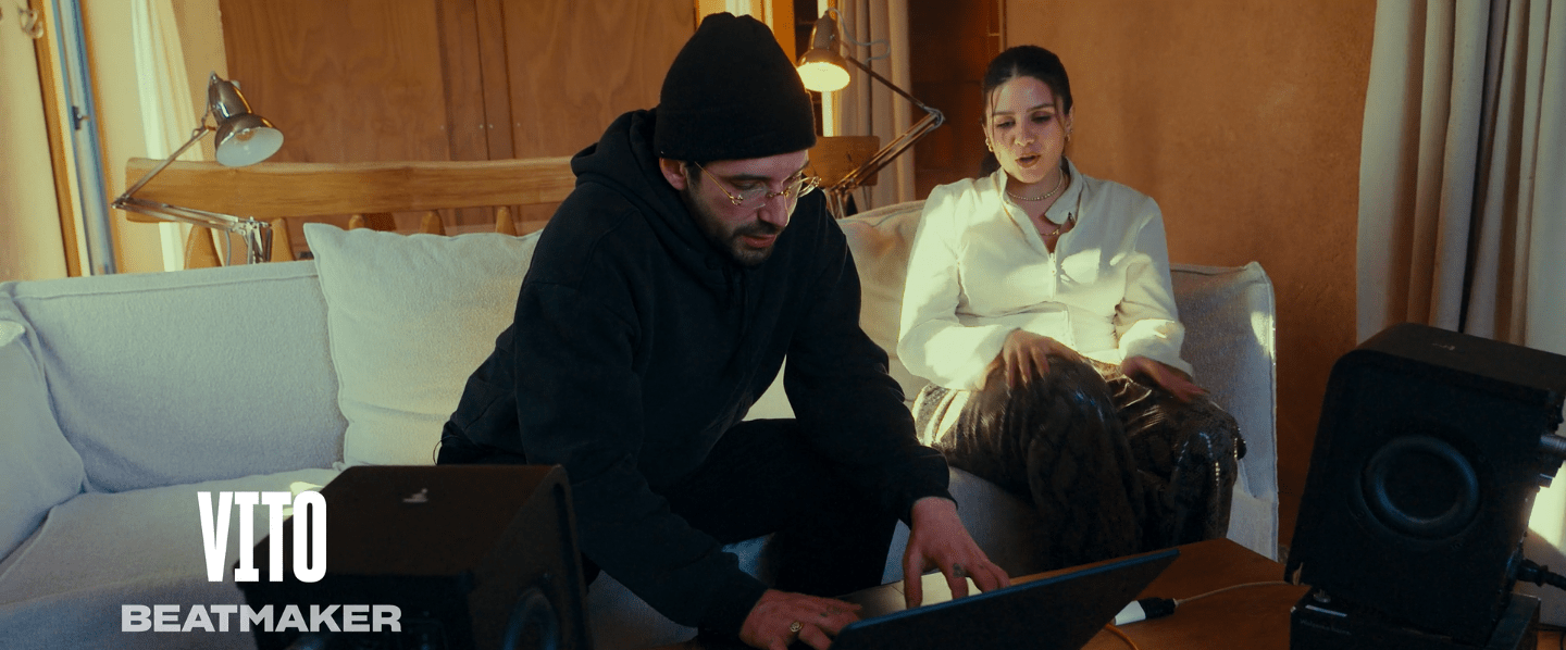 Dans l'épisode 6 de la saison 4 de « Nouvelle École », diffusée sur Netflix, Vito intervient en tant que beatmaker.