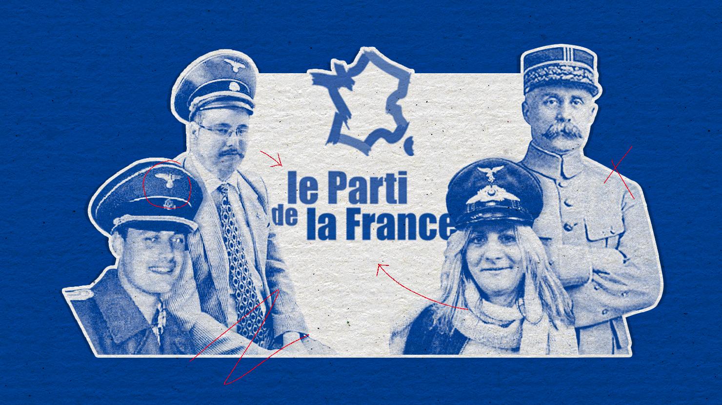 Le Parti de la France, un parti néonazi en France 