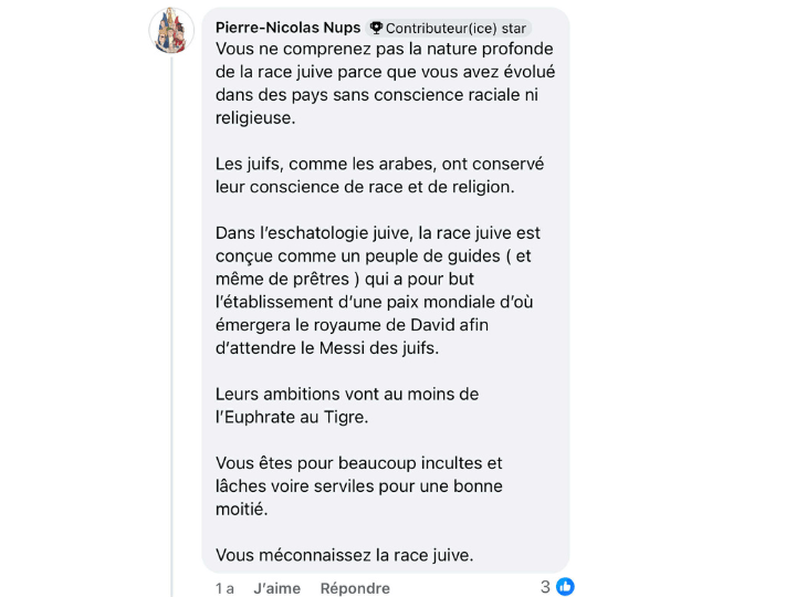 Vraiment de manière décomplexée..