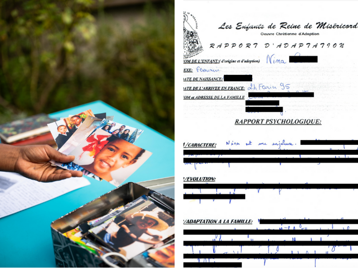 Chaque année, les parents adoptifs de Nina remettaient des « rapports d’adaptation » à l’association ERM. L'enfant y est souvent hypersexualisée