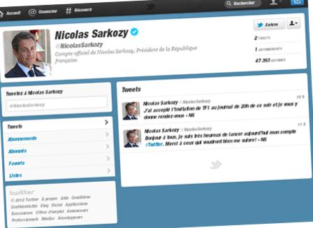 Sarkozy sur Twitter: Les réactions des twittos