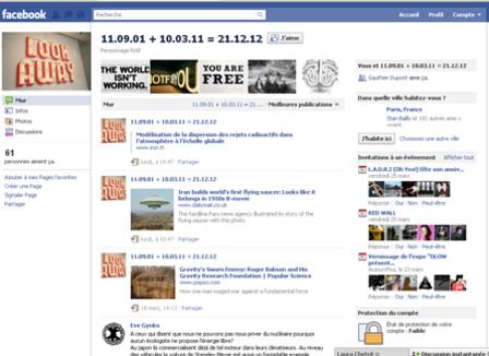 Gauthier Dupont, créateur de « 11.09.01 + 10.03.11 = 21.12.12 » sur Facebook 