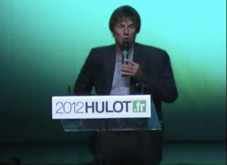 La déclaration de candidature de Nicolas Hulot en 5 points