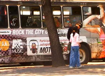A Mexico DF, les chauffeurs de bus ont peur de devenir des pauvres