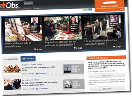 « Le Plus »: Le Nouvel Obs va lancer son site participatif, un LePost like&hellip; qui gagne de l'argent
