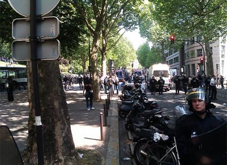 Des hélicoptères pour arrêter les migrants tunisiens à Paris