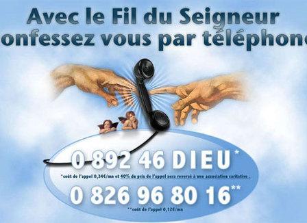 Pour vous confesser, tapez 2