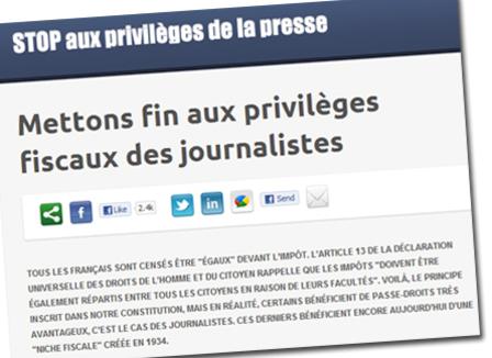 Sur le web l'Uni veut mettre fin « aux privilèges de la presse »