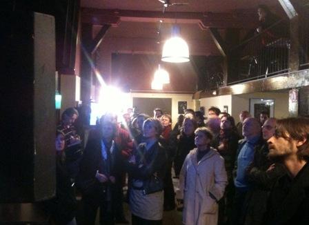 Au QG du Front de gauche, 100% à gauche, 99% « blancos »