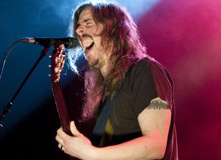 Photos: Les métaleux d'Opeth au Bataclan, le 3 avril 2010, à Paris