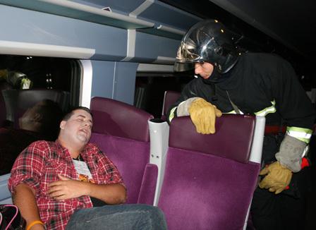 Train qui déraille, revendication terroriste : On a testé une simulation d'accident de TGV