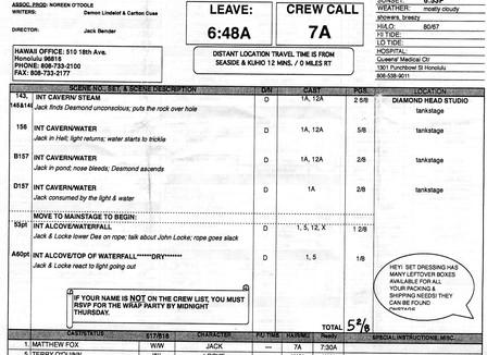 Lost : La fin de la saison révélée par inadvertance ?