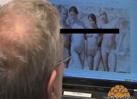 Vidéo: Un sénateur de Floride matte des photos cochonnes en pleine séance