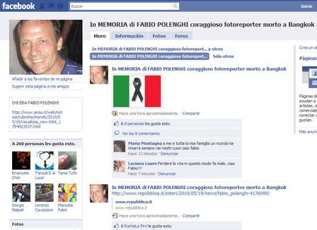 Les médias italiens endeuillés par la mort d'un photojournaliste