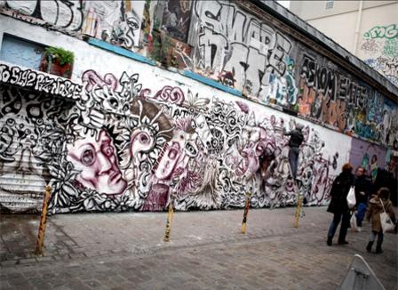 Le 20e va-t-il vraiment devenir « l'arrondissement du graffiti à Paris » ? 