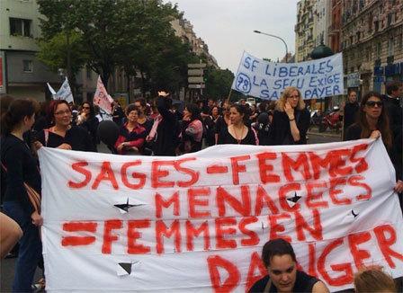 Les sages-femmes en grève : « On est systématiquement oubliées. Il y a un problème sexiste et corporatiste »