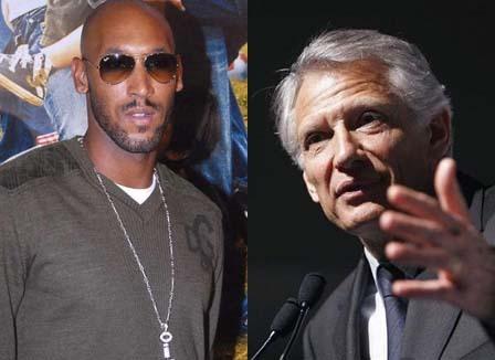 Buzzomètre: Dominique De Villepin VS Nicolas Anelka
