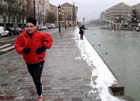 Pourquoi font-ils du jogging sous la neige ?