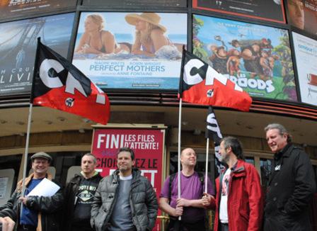 Les projectionnistes ne veulent pas vendre du pop-corn 