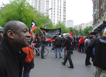 De Place des Fêtes à Bastille dans le cortège des anars