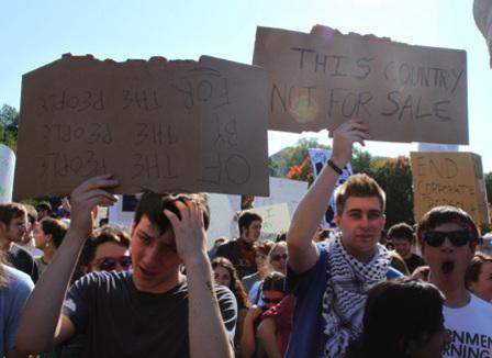 A Boston 10.000 « indignés » dans les rues