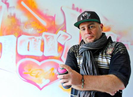 Marko 93 vient «graffer chez toi» et c'est gratos !