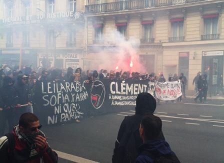 Avec les apprentis casseurs de la manif' pour Clément Méric